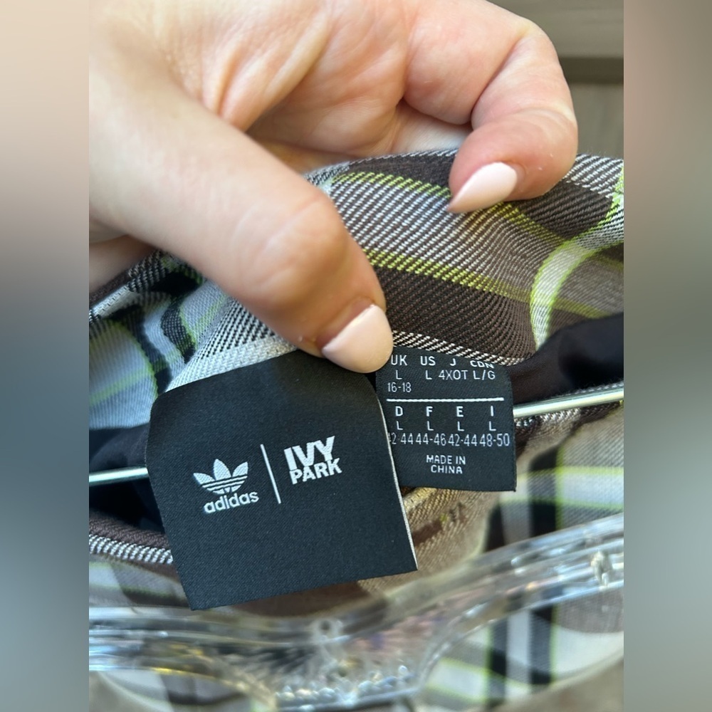 Adidas x Ivy Park Halls of Ivy Dress Suit Plaid - Picture 11 of 16